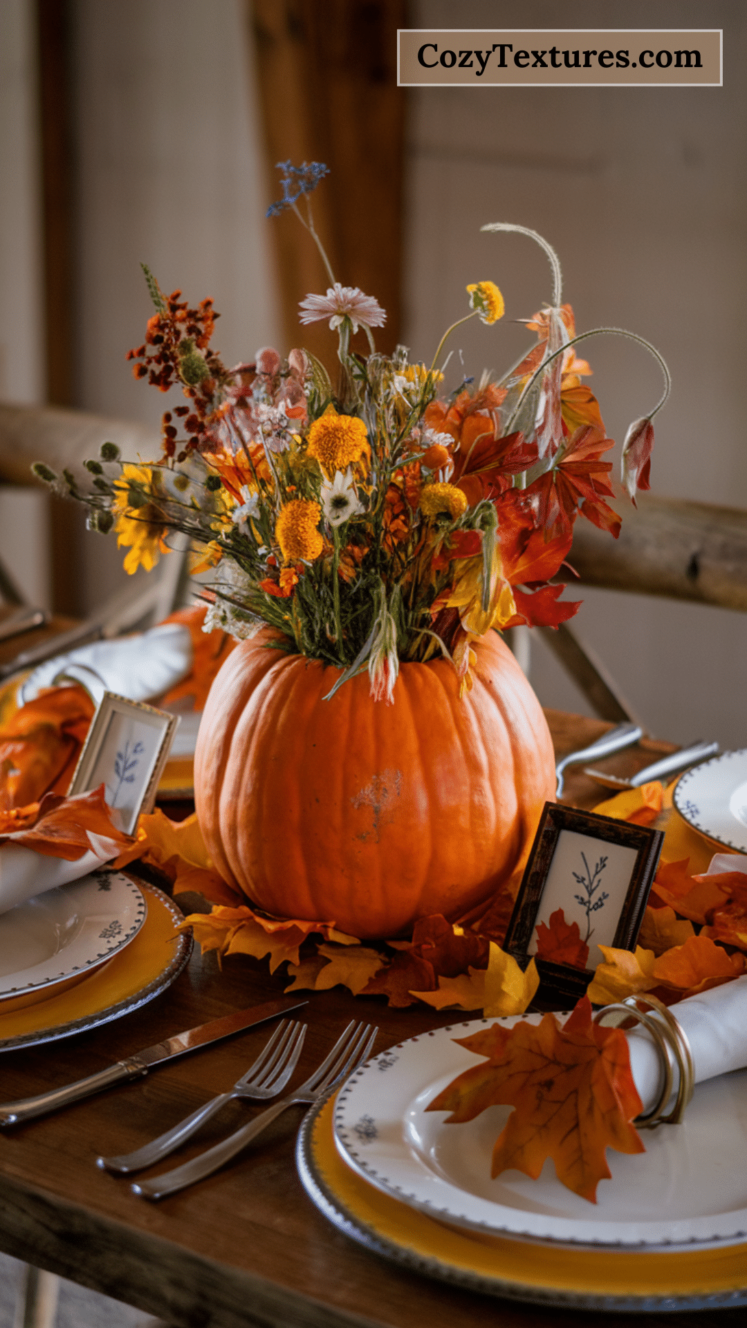a-photo-of-a-thanksgiving-table-with-a-hollowed-out-pumpkin
